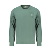 Green Cotton Men T-Shirt